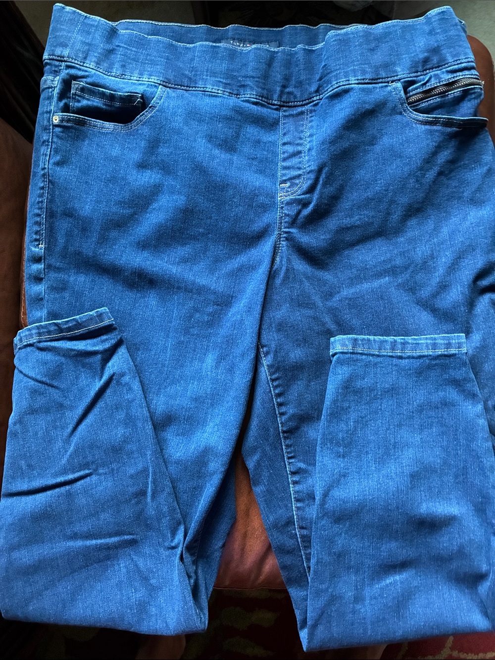 Tommy Hilfiger Blue Pull-On Stretch Denim Jeggings